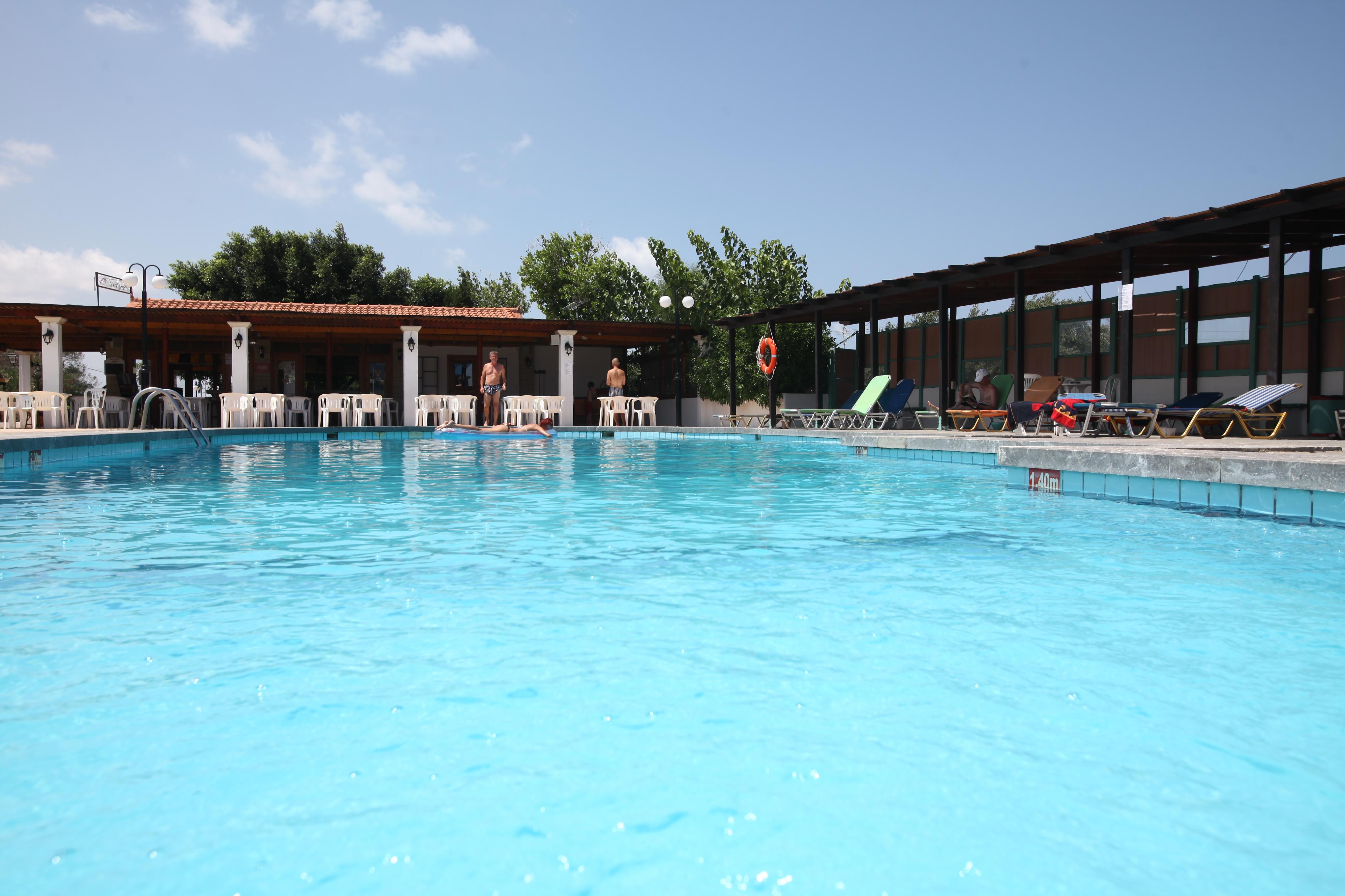 אניסאראס Hotel Galini מראה חיצוני תמונה