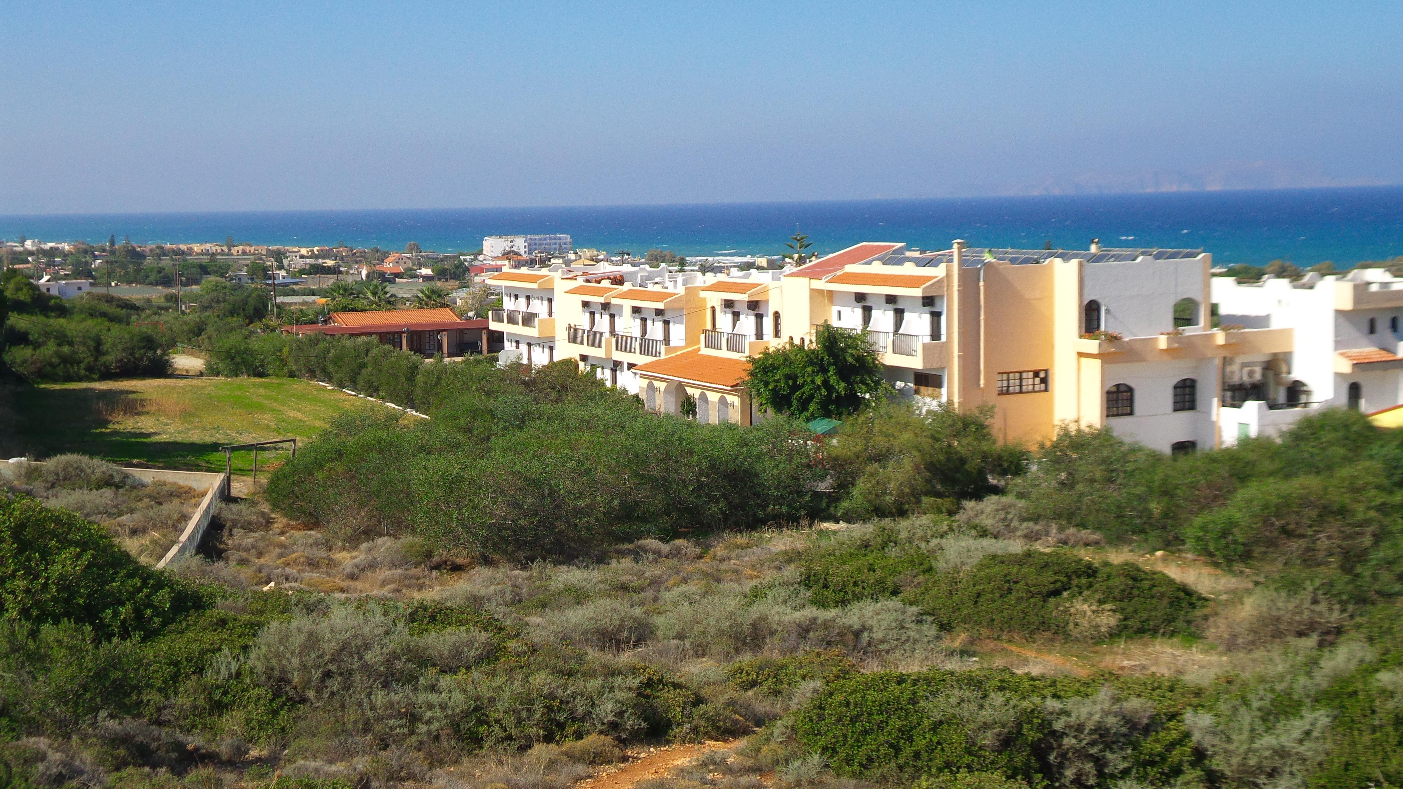 אניסאראס Hotel Galini מראה חיצוני תמונה