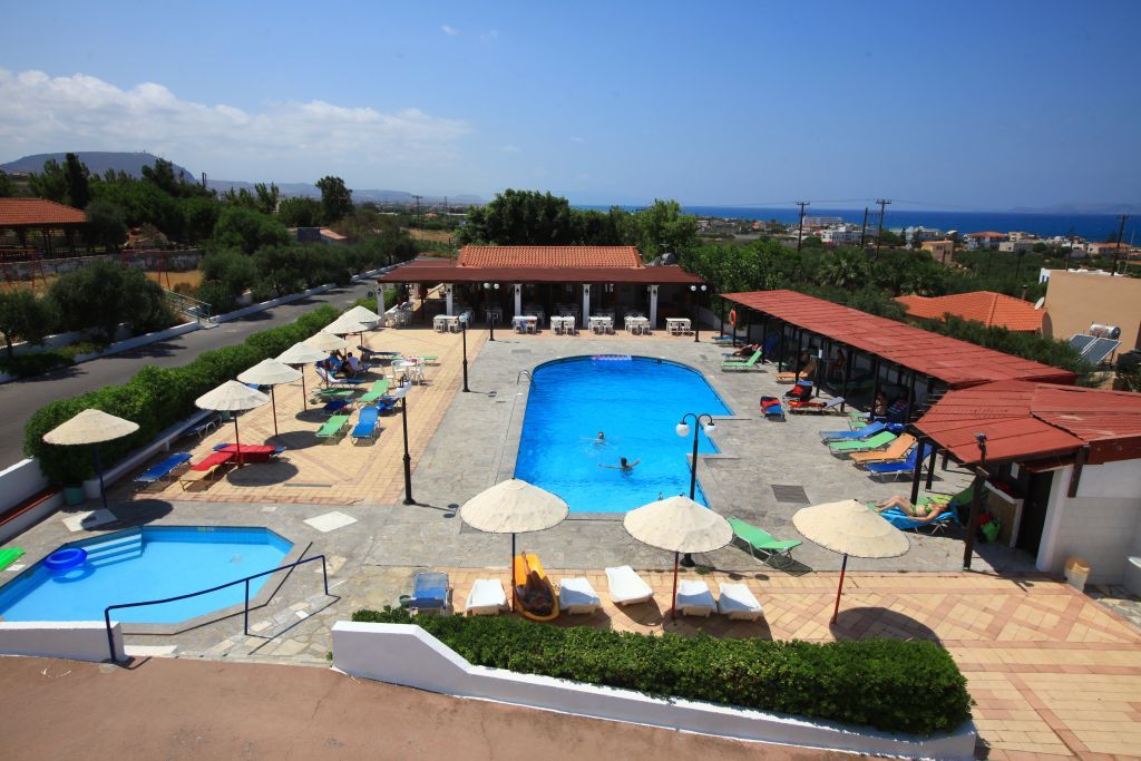 אניסאראס Hotel Galini מראה חיצוני תמונה